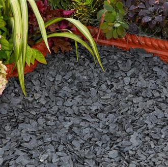 Blue Slate Chippings 20mm