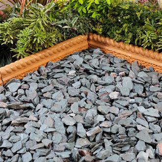 Green Slate Chippings 40mm
