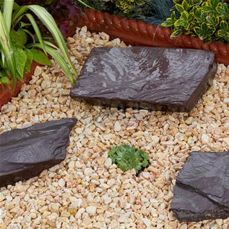 Plum Slate Rockery