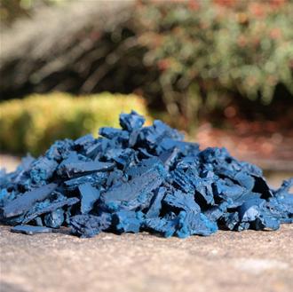Play Area Rubber Chippings Blue