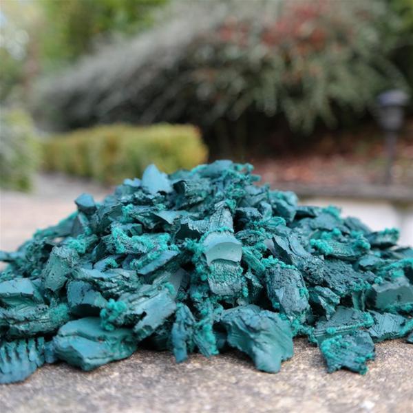 Play Area Rubber Chippings Green