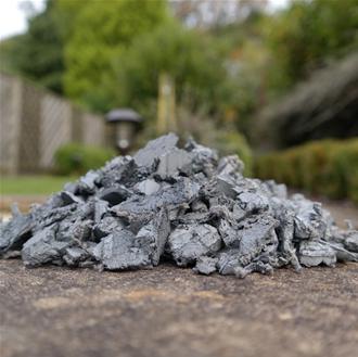 Play Area Rubber Chippings Grey