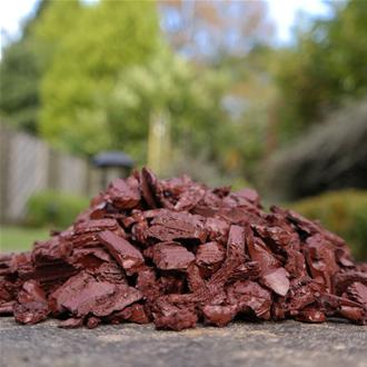 Play Area Rubber Chippings Maroon